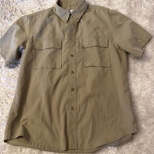 Men's Tilley Short Sleeve Khaki Shirt